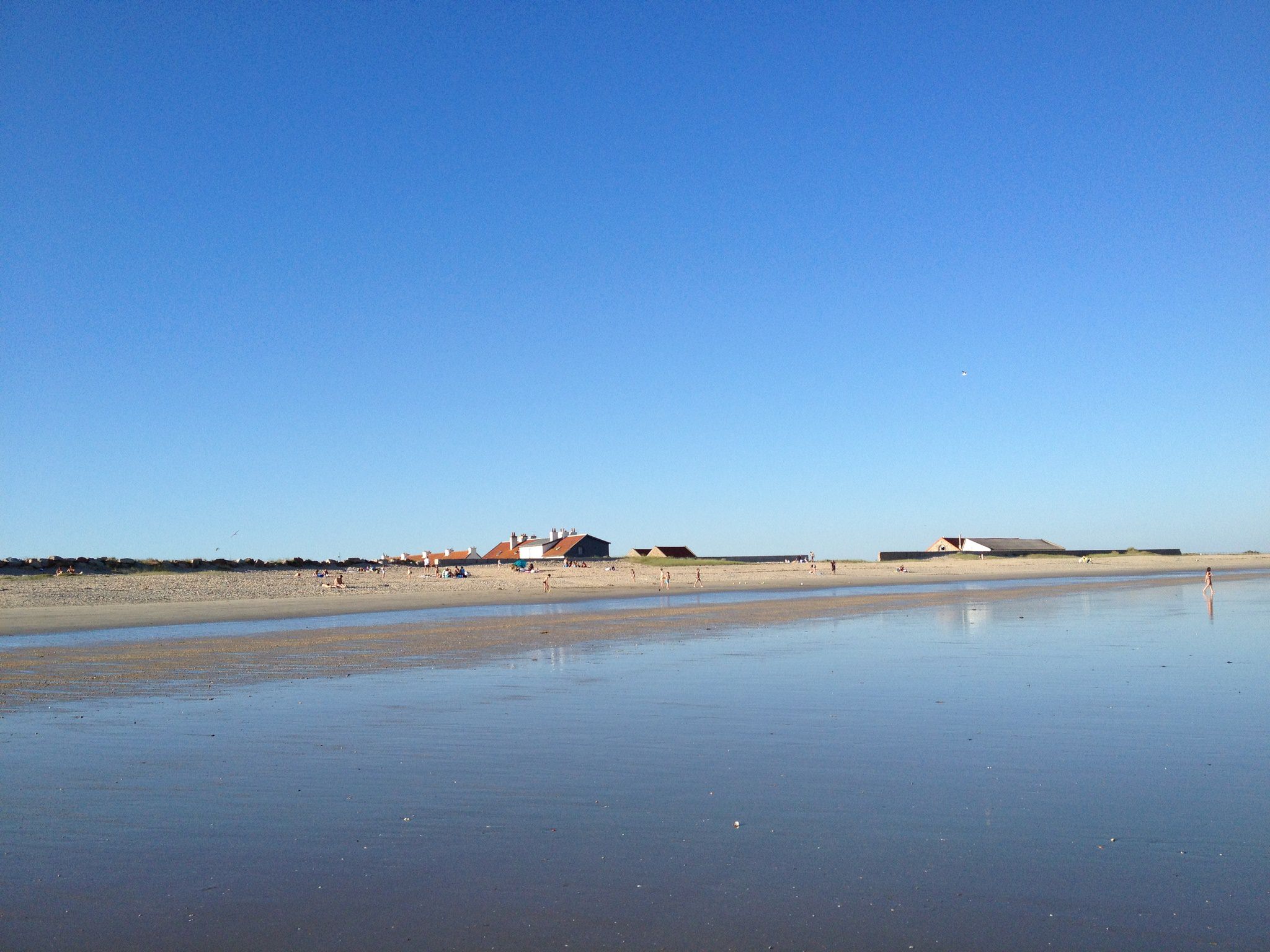 © Cath LE BAIL - La grande plage de Gâvres. La grande plage de Gâvres.