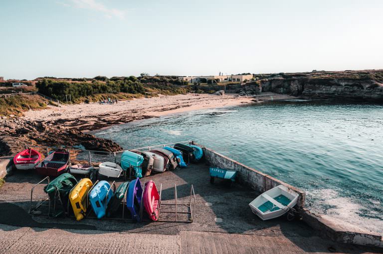 Ploemeur, plage de Kerroc'h.