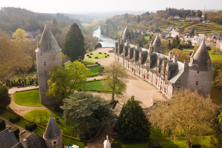 castillo de Josselin de los Rohans