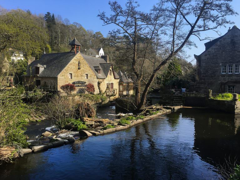 Pont Aven, el río