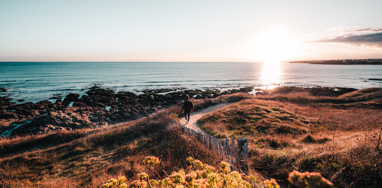 Paysage littoral en Guidel