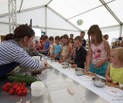 Animation pour les enfants lors de Ports en fête à Lorient