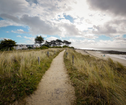 Larmor-Plage - GR 34 plage de Kerguelen