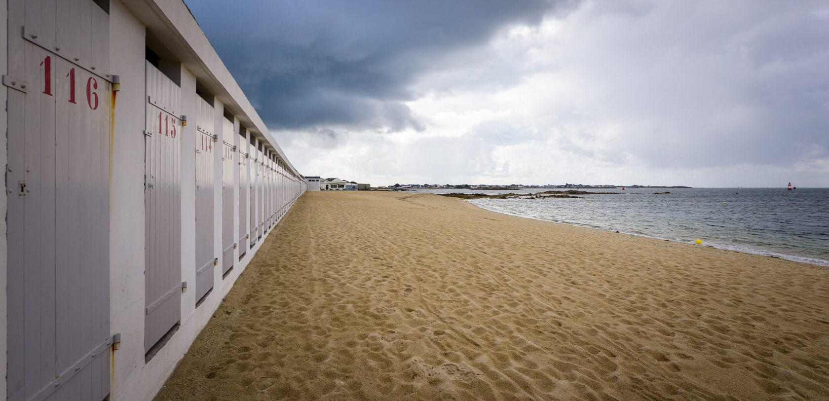 Port Louis, la grande plage patis