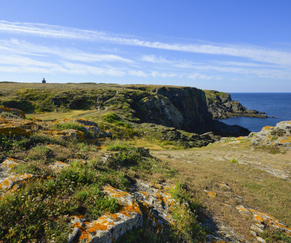 © Emmanuel LEMEE. Réserve naturelle de l'Ile de Groix au phare de Pen Men. Réserve naturelle de l'Ile de Groix au phare de Pen Men.
