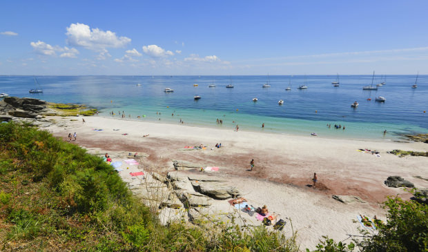 © Emmanuel LEMEE. Ile de Groix, Plage des Sables Rouges. Ile de Groix, Plage des Sables Rouges