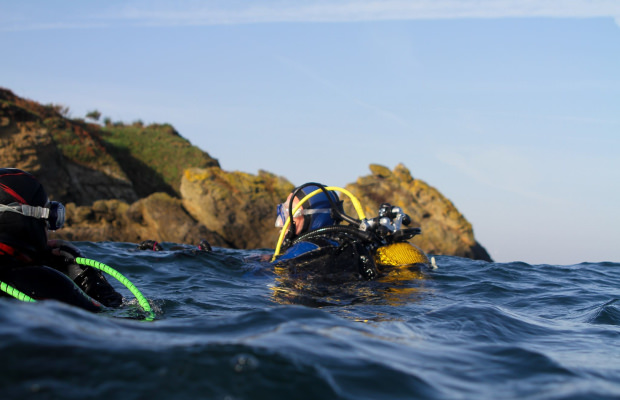 Plongée à l'île de Groix au départ de Kerguelen Sports Océan