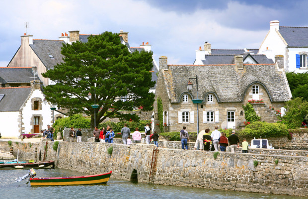 Village de Saint-Cado à Belz, Ria d'Etel.