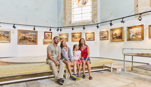 © Alexandre LAMOUREUX - CRTB. Visite du musée au Faouët. Visite du musée au Faouët.
